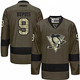 Glued Pittsburgh Penguins #9 Pascal Dupuis Green Salute to Service NHL Jersey,baseball caps,new era cap wholesale,wholesale hats